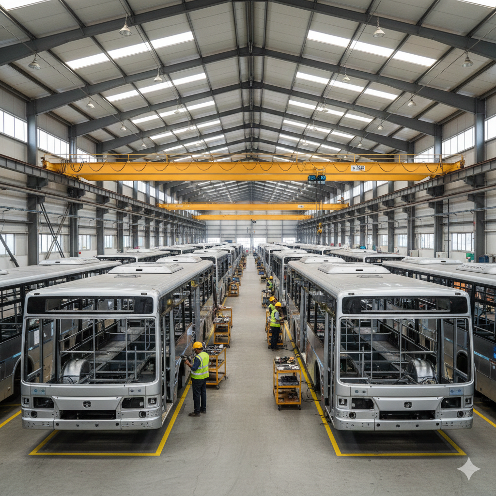 Bus testing facility