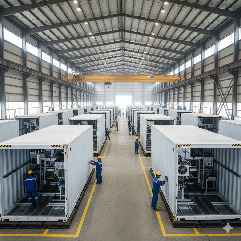 Industrial testing facility